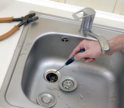 blocked pipe plumber