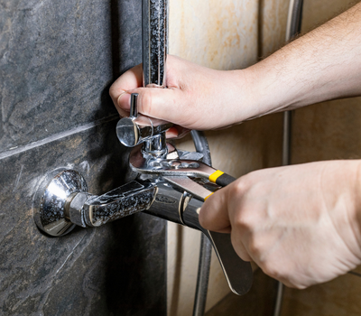 bathroom vanity installation