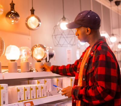 light installation electrician